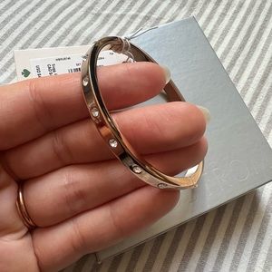 Kate Spade Rose Gold Studded Bracelet NWT